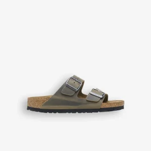 Chinelos Birkenstock Arizona Natural Leather Oiled
