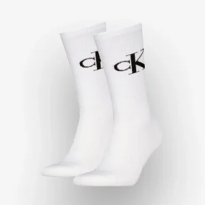 Meias Calvin Klein Sock 2P Monogram