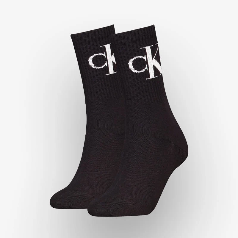 Meias Calvin Klein Sock 2P Monogram - Image 2