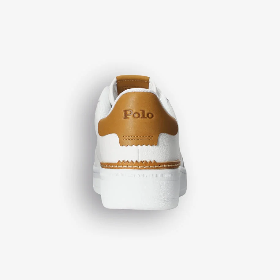 Sapatilhas Ralph Lauren Masters Court Leather - Image 4