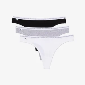 Cueca Lacoste Pack 3 String