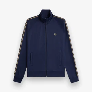 Casaco Fred Perry Contrast Tape Track Jacket