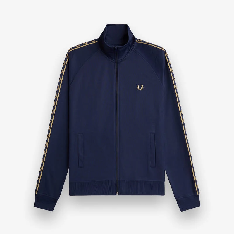 Casaco Fred Perry Contrast Tape Track Jacket - Image 2