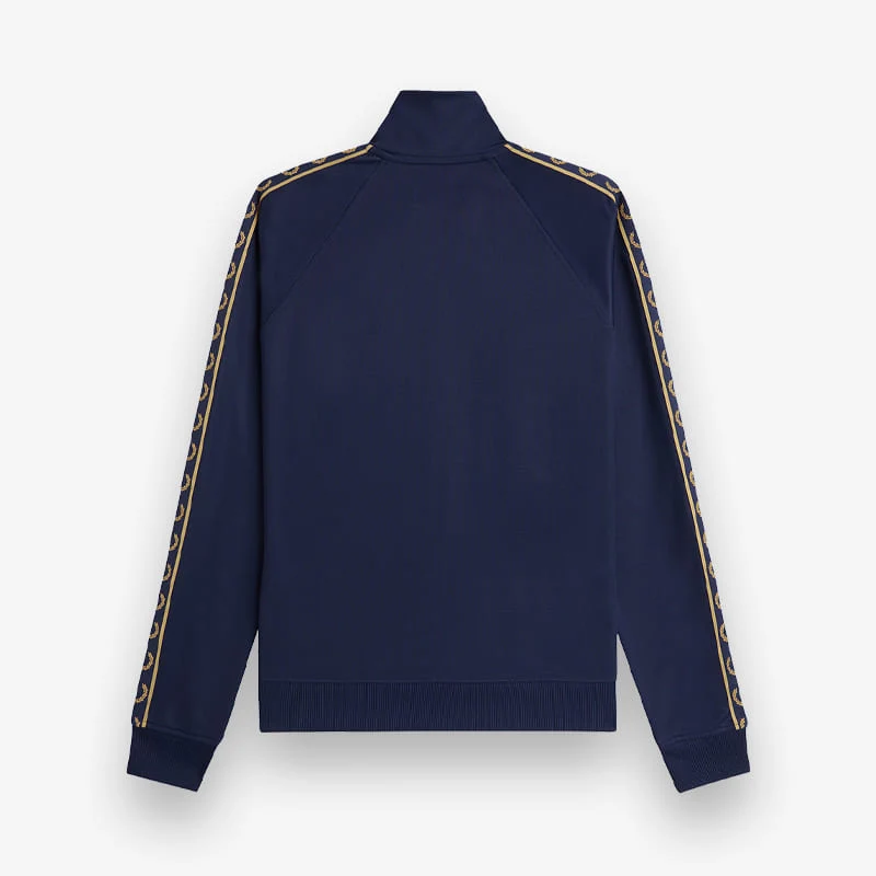 Casaco Fred Perry Contrast Tape Track Jacket - Image 3