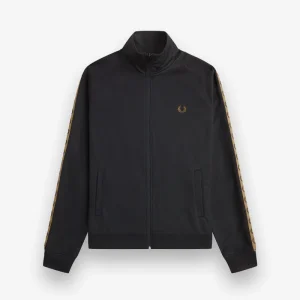 Casaco Fred Perry Contrast Tape Track Jacket