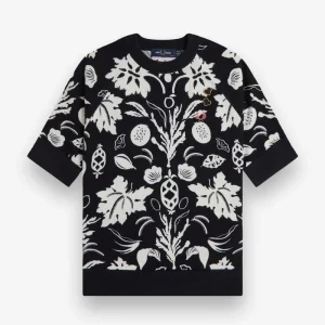 T-Shirt Fred Perry Amy Printed Knitted
