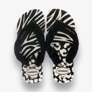 Chinelos Havaianas Top Home Fluffy